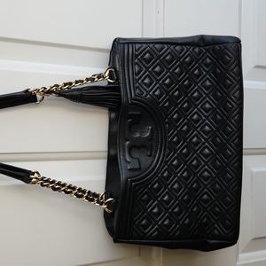 Tory burch black shoulder bag